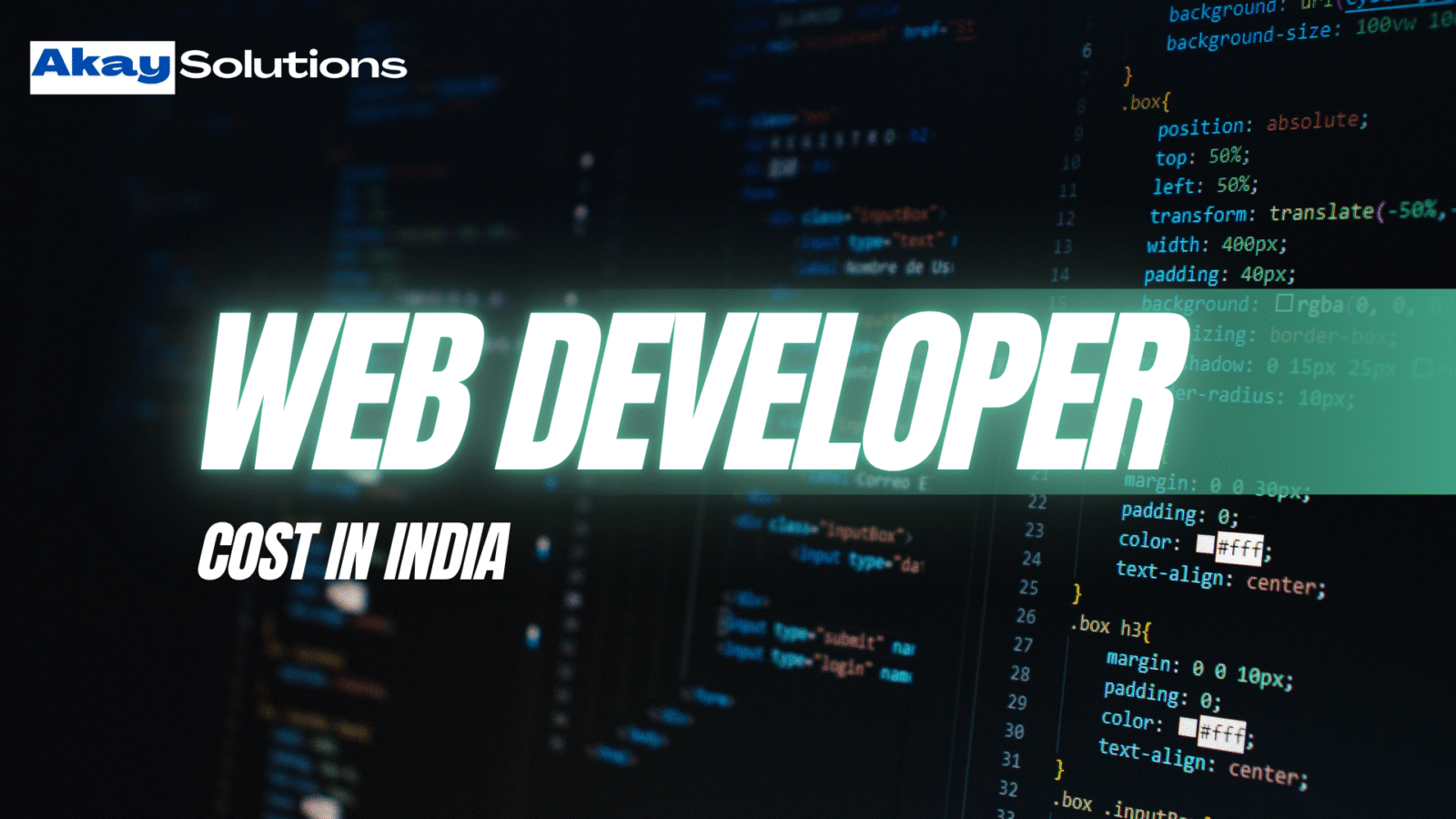 Web Development Cost in India