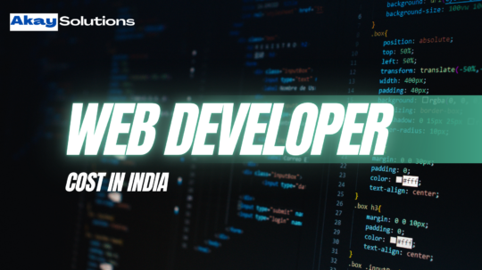 Web Development Cost in India