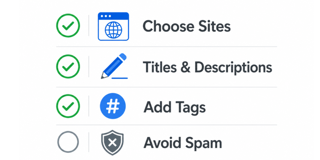 Step-by-Step Guide to Do Social Bookmarking
